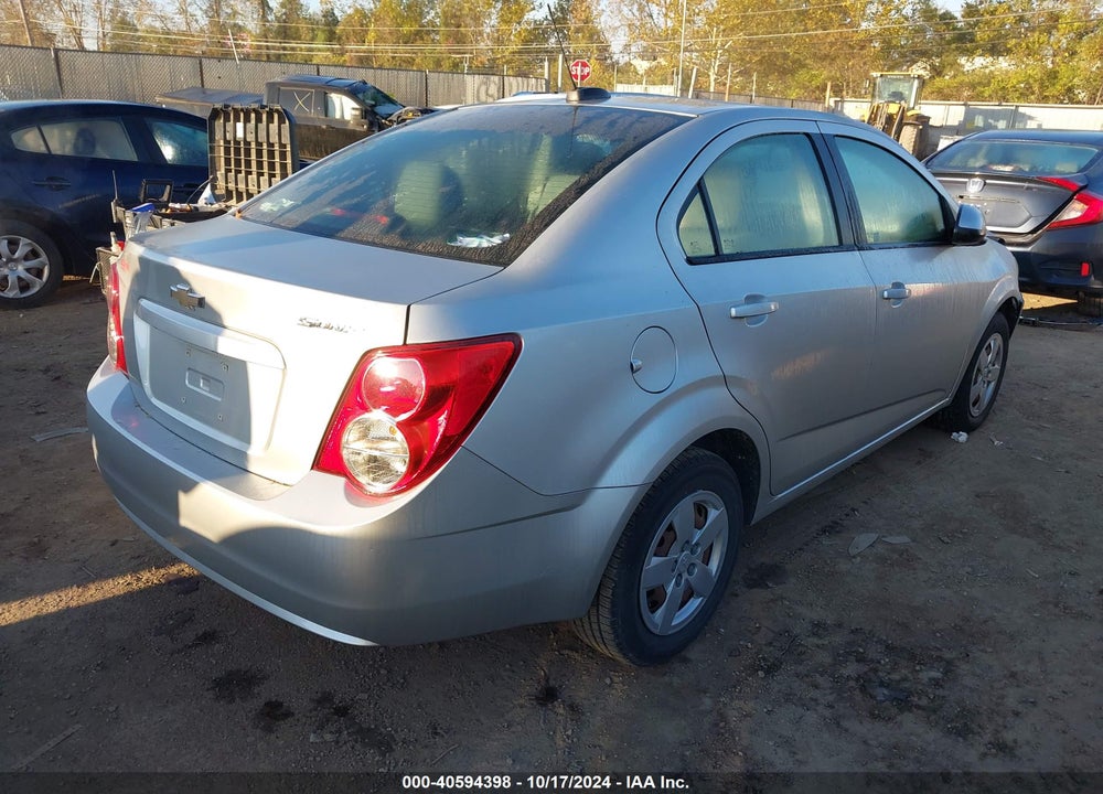2015 CHEVROLET SONIC LS AUTO VIN: 1G1JA5SH6F4167488