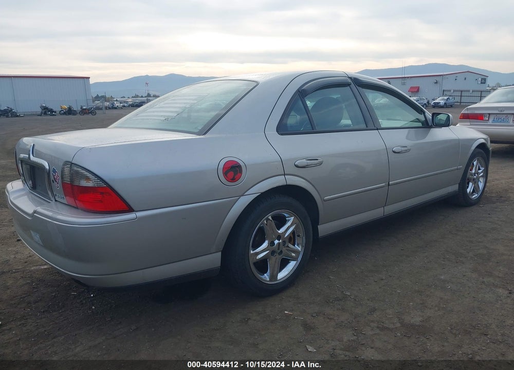 2004 LINCOLN LS V8 VIN: 1LNHM87A34Y636581