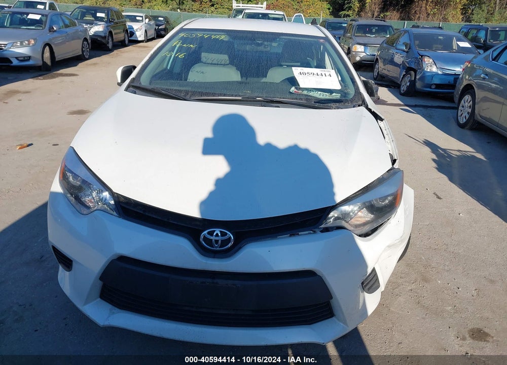 2014 TOYOTA COROLLA LE ECO VIN: 5YFBPRHE7EP042168