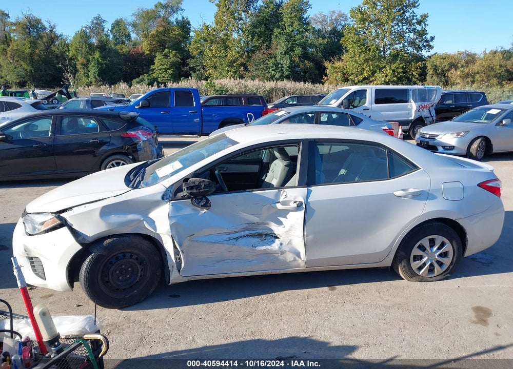 2014 TOYOTA COROLLA LE ECO VIN: 5YFBPRHE7EP042168