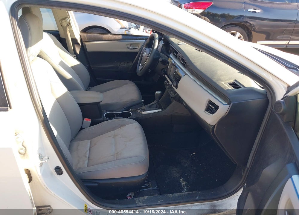 2014 TOYOTA COROLLA LE ECO VIN: 5YFBPRHE7EP042168