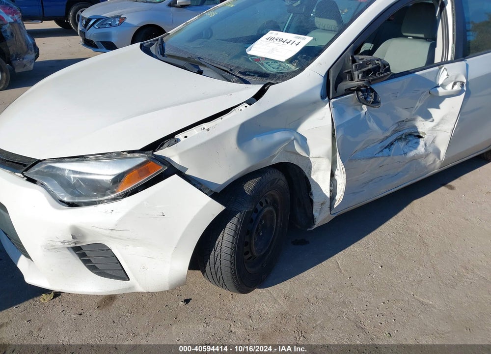 2014 TOYOTA COROLLA LE ECO VIN: 5YFBPRHE7EP042168