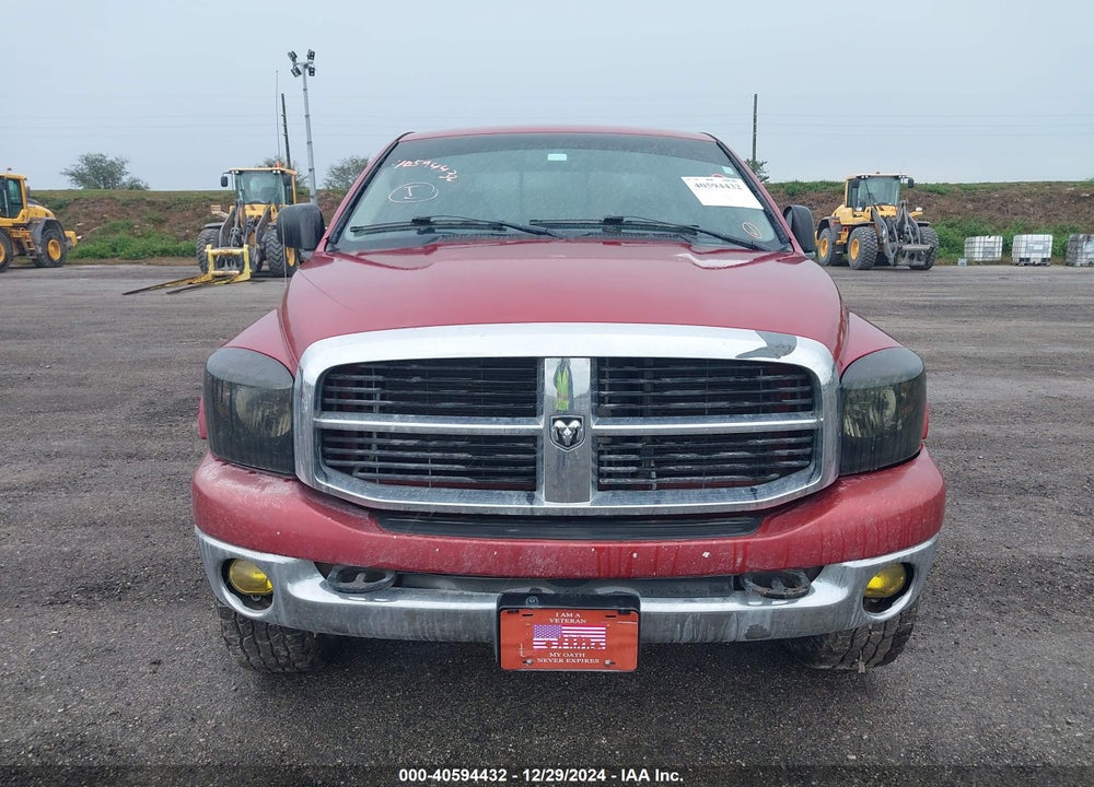 2007 DODGE RAM 2500 SLT/TRX4 OFF ROAD/SPORT/POWER WAGON VIN: 1D7KS28D67J582461