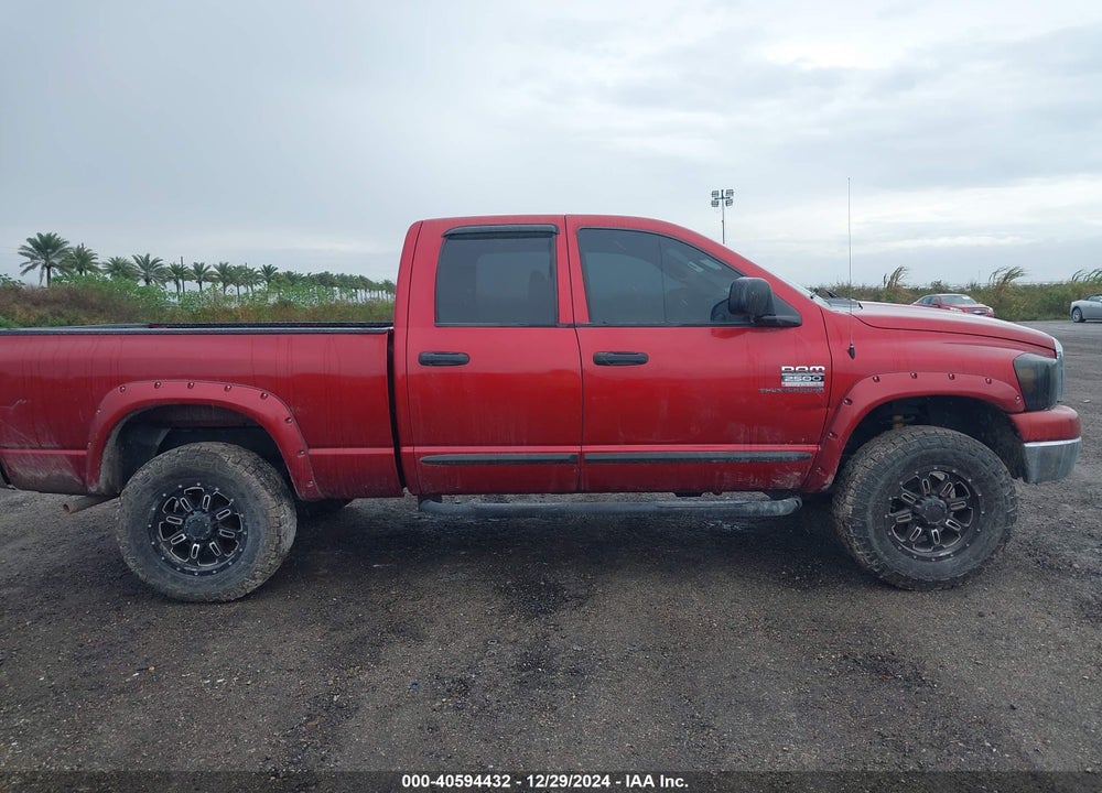 2007 DODGE RAM 2500 SLT/TRX4 OFF ROAD/SPORT/POWER WAGON VIN: 1D7KS28D67J582461