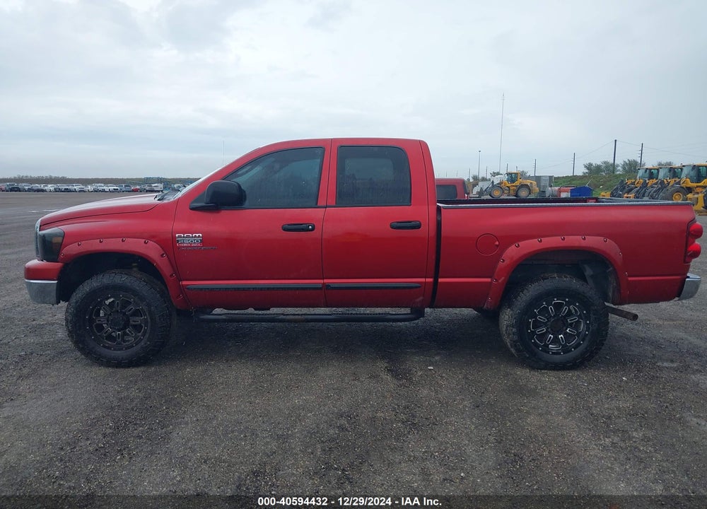 2007 DODGE RAM 2500 SLT/TRX4 OFF ROAD/SPORT/POWER WAGON VIN: 1D7KS28D67J582461