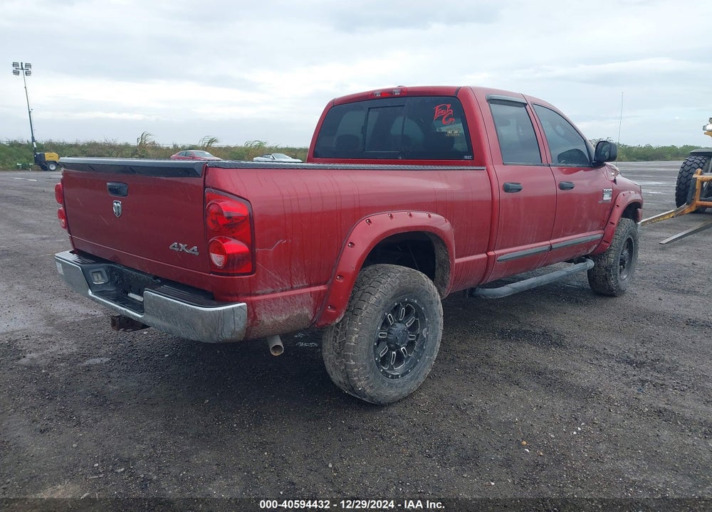 2007 DODGE RAM 2500 SLT/TRX4 OFF ROAD/SPORT/POWER WAGON VIN: 1D7KS28D67J582461