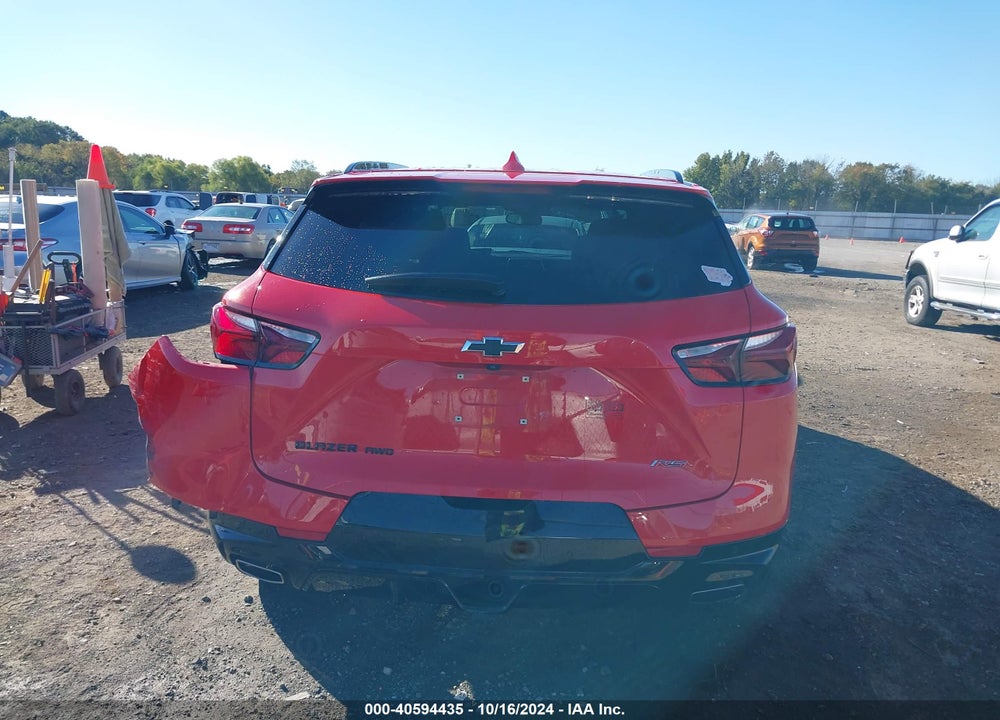 2019 CHEVROLET BLAZER RS VIN: 3GNKBJRS2KS690558