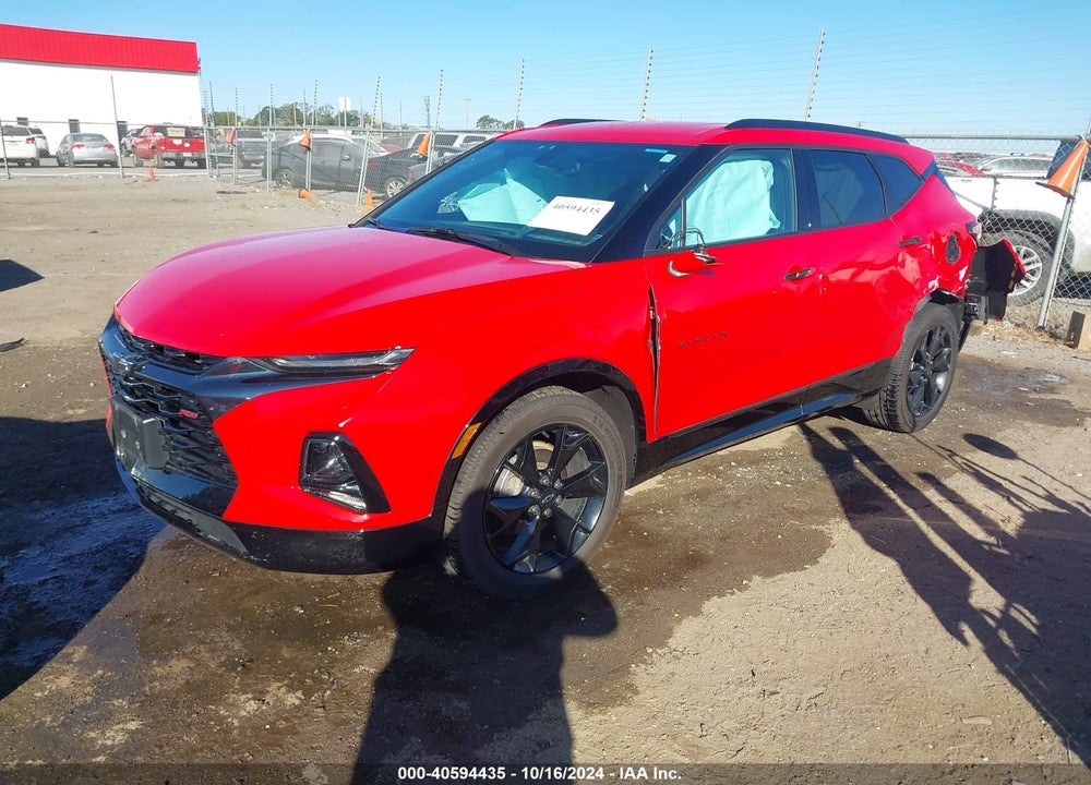 2019 CHEVROLET BLAZER RS VIN: 3GNKBJRS2KS690558