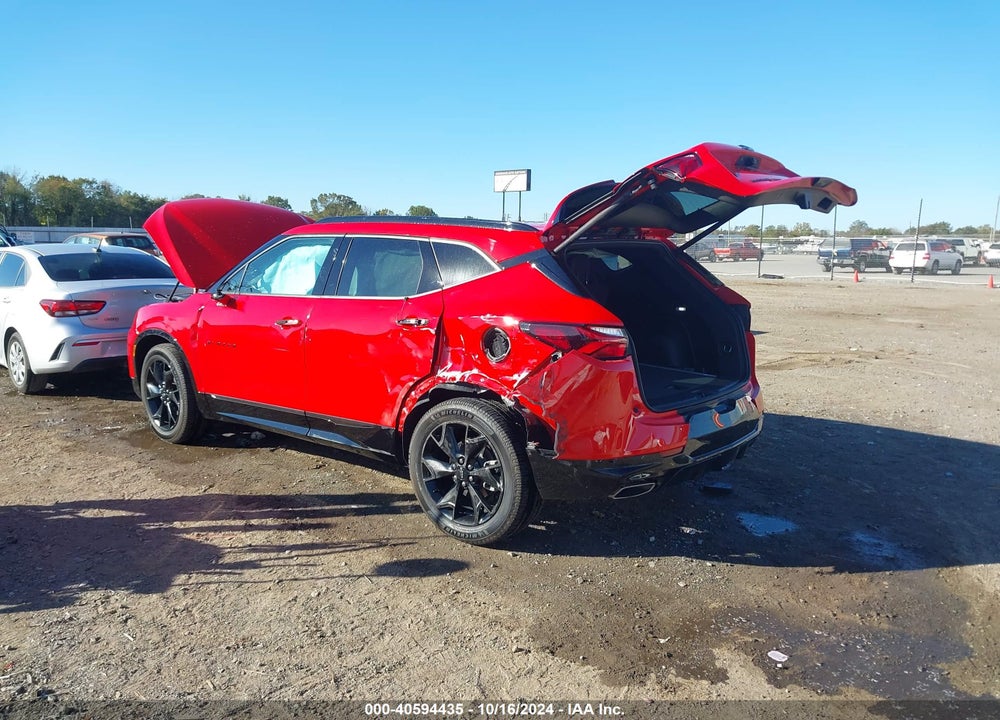 2019 CHEVROLET BLAZER RS VIN: 3GNKBJRS2KS690558