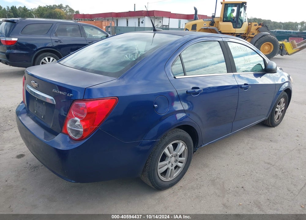 2014 CHEVROLET SONIC LT AUTO VIN: 1G1JC5SH7E4181604