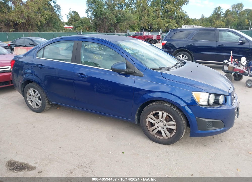 2014 CHEVROLET SONIC LT AUTO VIN: 1G1JC5SH7E4181604