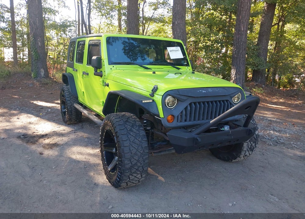 2012 JEEP WRANGLER UNLIMITED SPORT VIN: 1C4BJWDG4CL272408