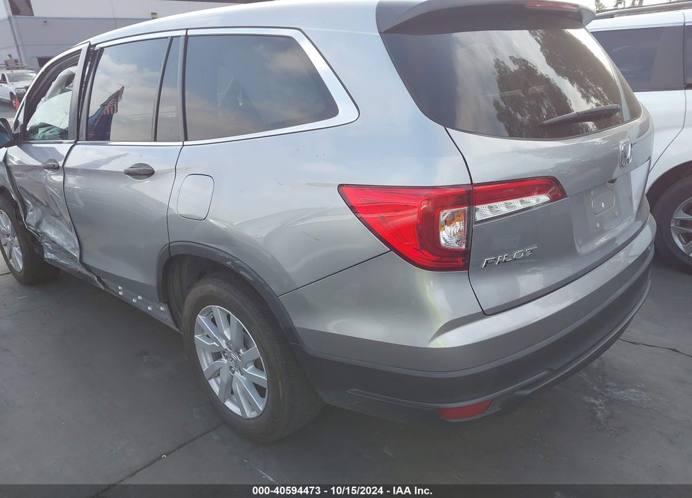 2020 HONDA PILOT 2WD LX VIN: 5FNYF5H19LB007871