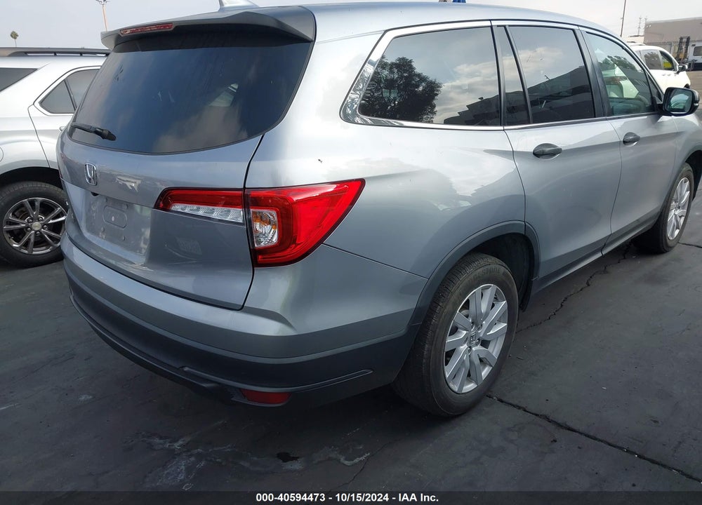 2020 HONDA PILOT 2WD LX VIN: 5FNYF5H19LB007871