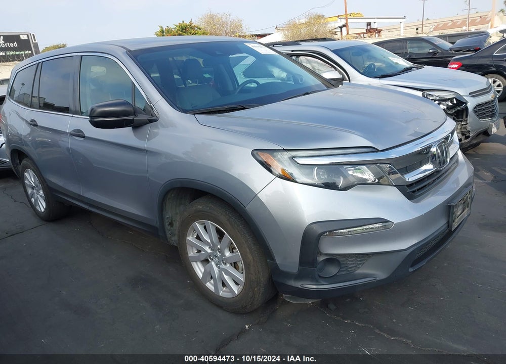 2020 HONDA PILOT 2WD LX VIN: 5FNYF5H19LB007871