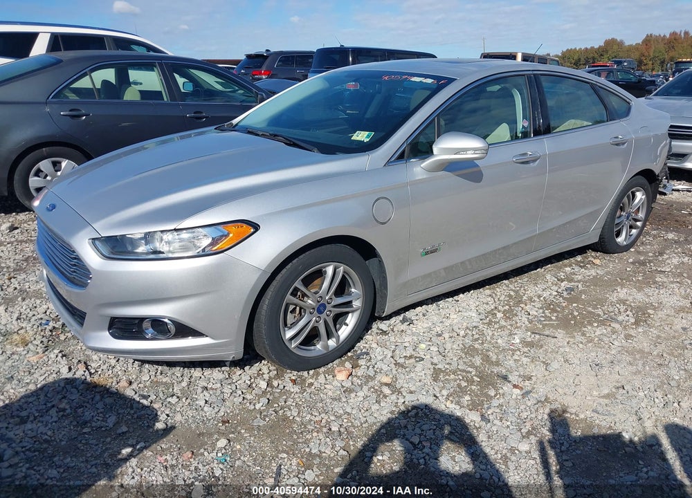 2015 FORD FUSION ENERGI TITANIUM VIN: 3FA6P0SU6FR265042