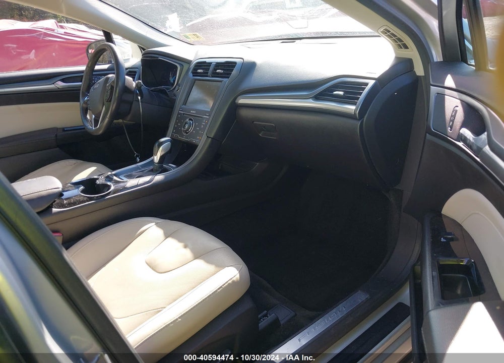 2015 FORD FUSION ENERGI TITANIUM VIN: 3FA6P0SU6FR265042