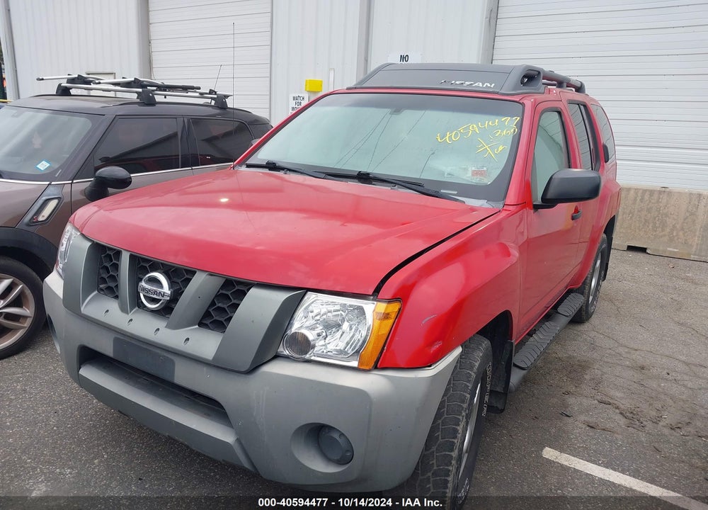 2008 NISSAN XTERRA S VIN: 5N1AN08W98C513932
