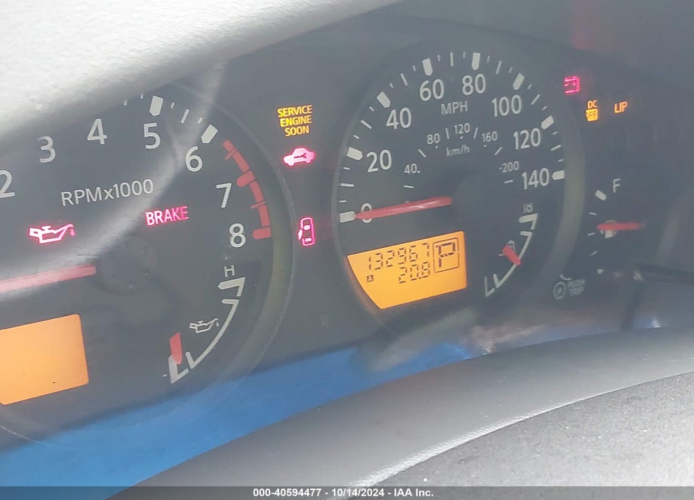 2008 NISSAN XTERRA S VIN: 5N1AN08W98C513932