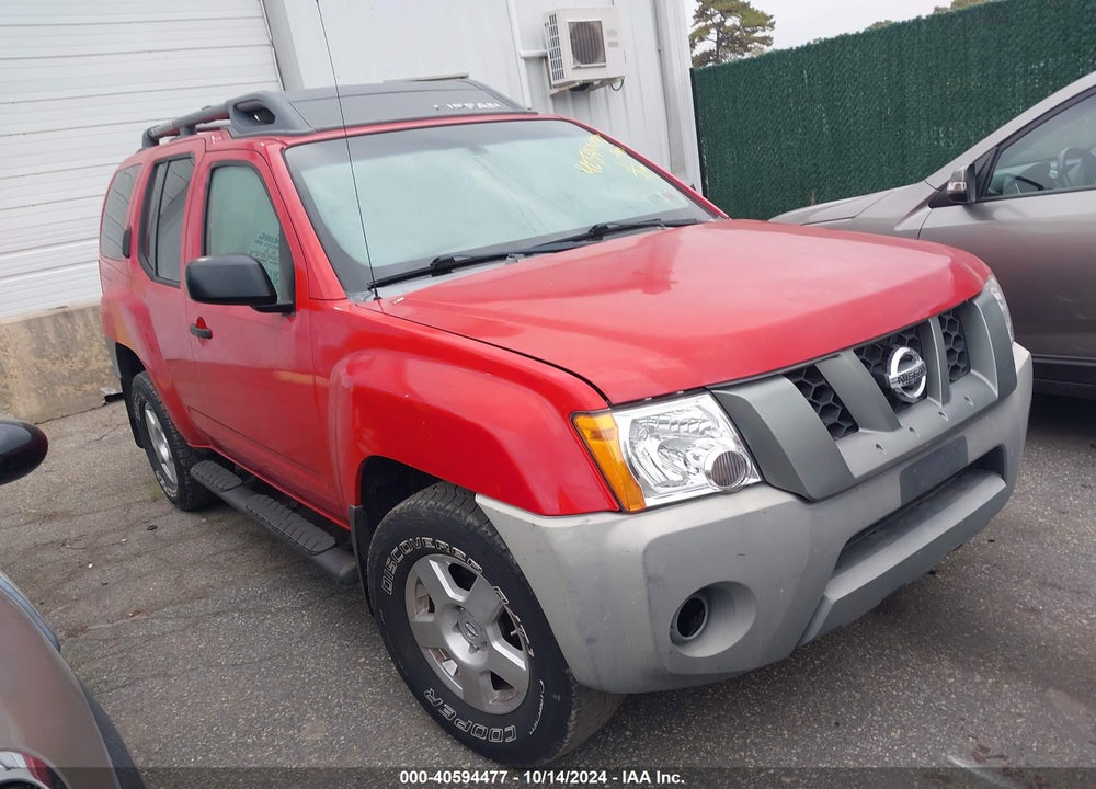 2008 NISSAN XTERRA S VIN: 5N1AN08W98C513932