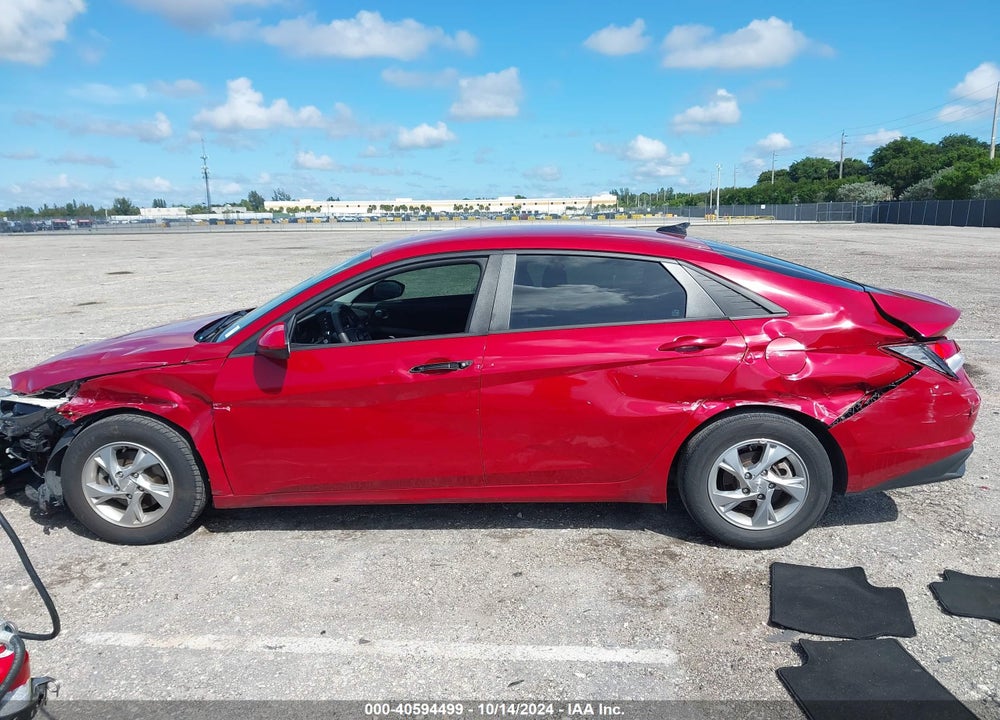 2021 HYUNDAI ELANTRA SE VIN: KMHLL4AG4MU141719