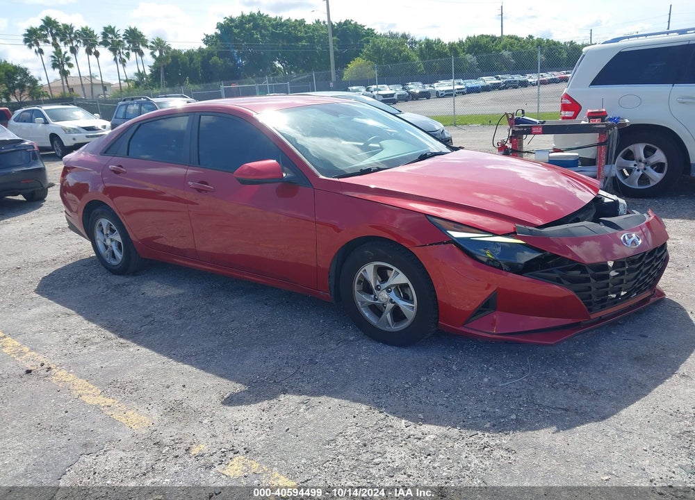 2021 HYUNDAI ELANTRA SE VIN: KMHLL4AG4MU141719