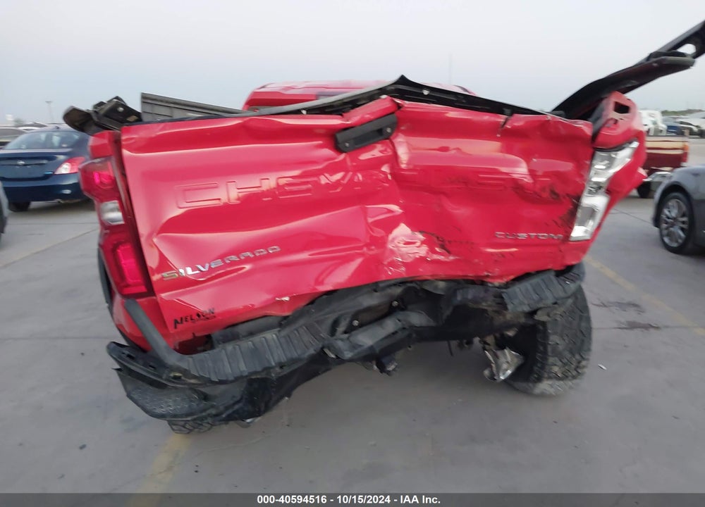 2019 CHEVROLET SILVERADO 1500 CUSTOM TRAIL BOSS VIN: 1GCRYCEF7KZ338671