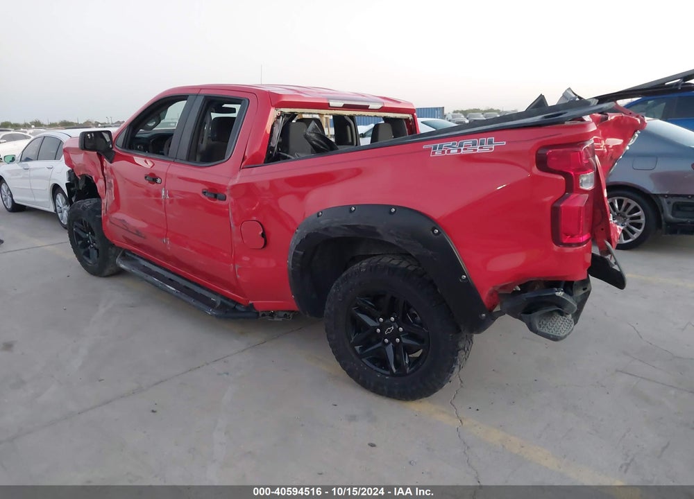 2019 CHEVROLET SILVERADO 1500 CUSTOM TRAIL BOSS VIN: 1GCRYCEF7KZ338671