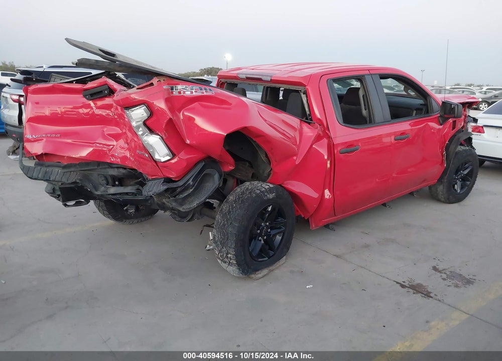 2019 CHEVROLET SILVERADO 1500 CUSTOM TRAIL BOSS VIN: 1GCRYCEF7KZ338671