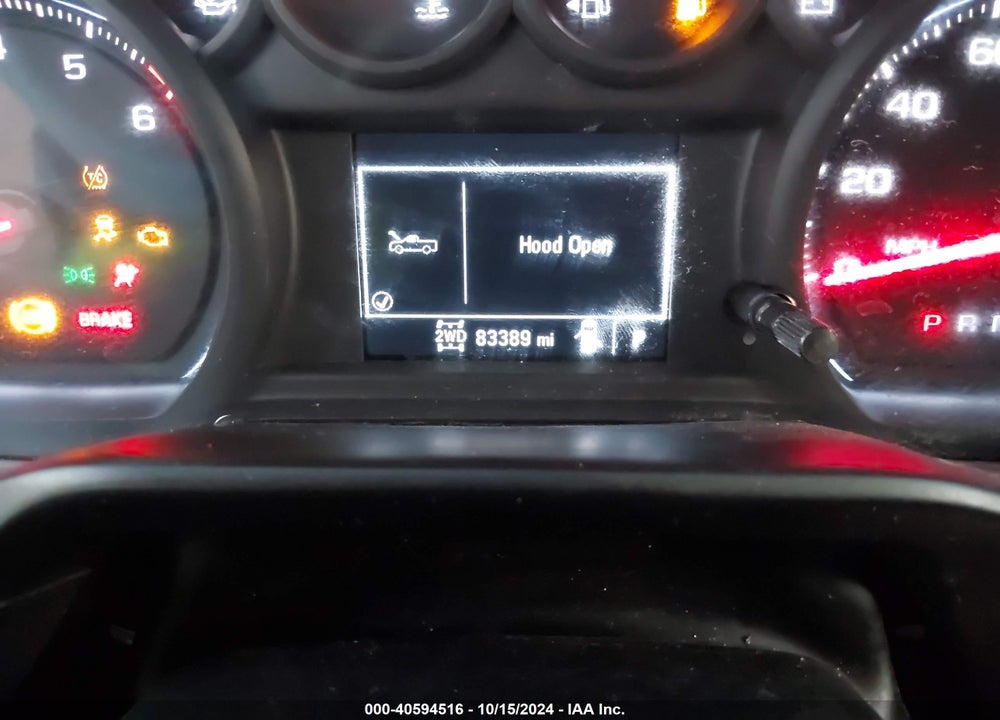 2019 CHEVROLET SILVERADO 1500 CUSTOM TRAIL BOSS VIN: 1GCRYCEF7KZ338671