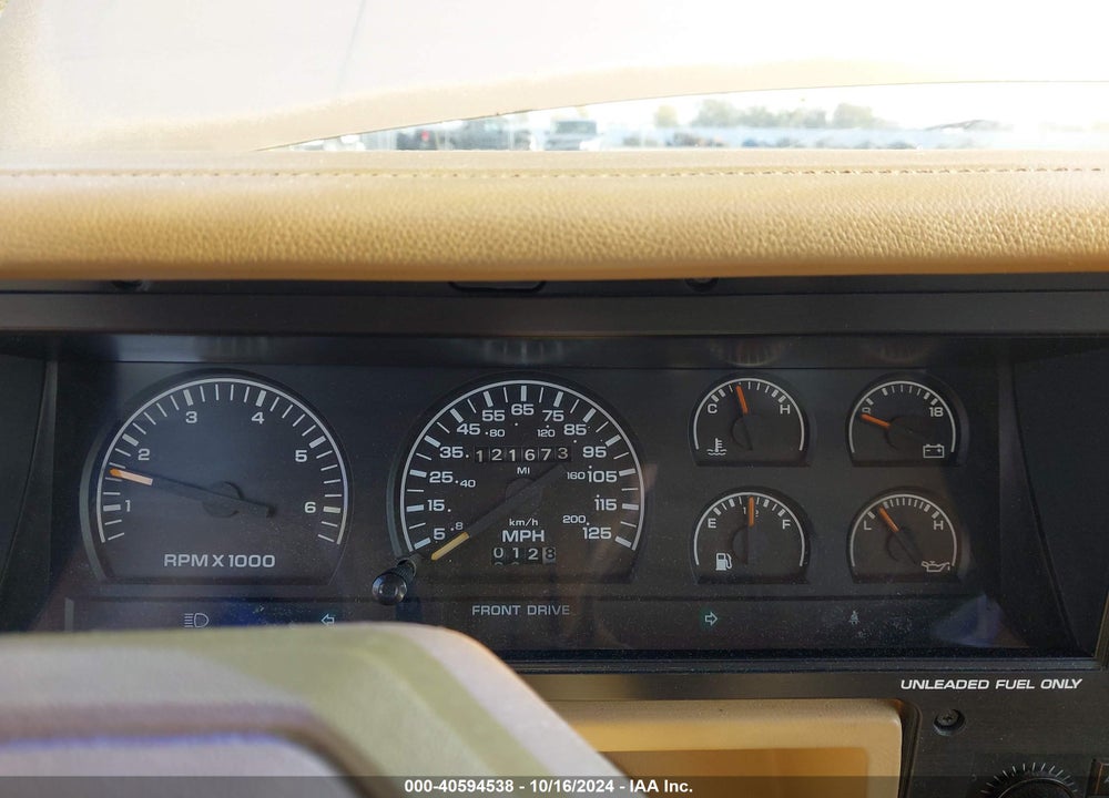 1986 CHRYSLER LEBARON GTS VIN: 1C3BH48E1GN131609