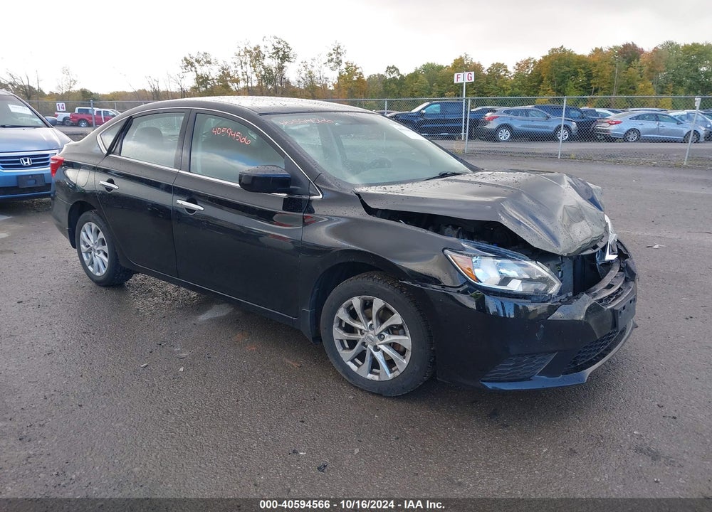 2019 NISSAN SENTRA SV VIN: 3N1AB7AP4KY410511