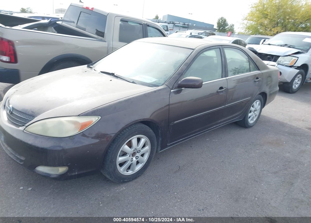 2003 TOYOTA CAMRY XLE VIN: JTDBE30K130182566