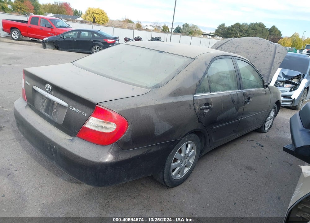 2003 TOYOTA CAMRY XLE VIN: JTDBE30K130182566