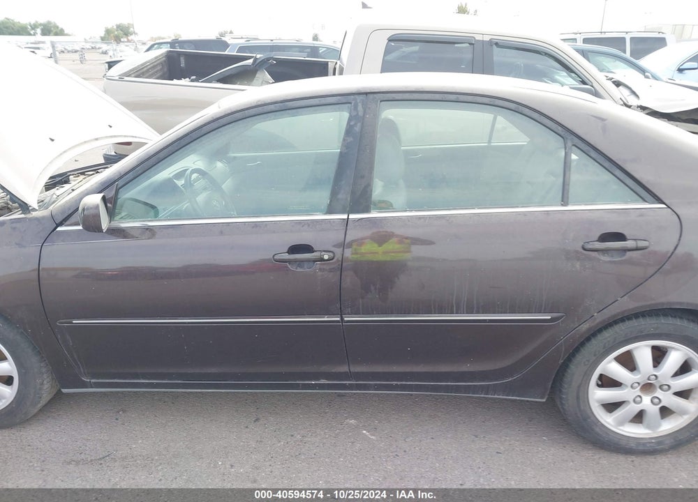2003 TOYOTA CAMRY XLE VIN: JTDBE30K130182566