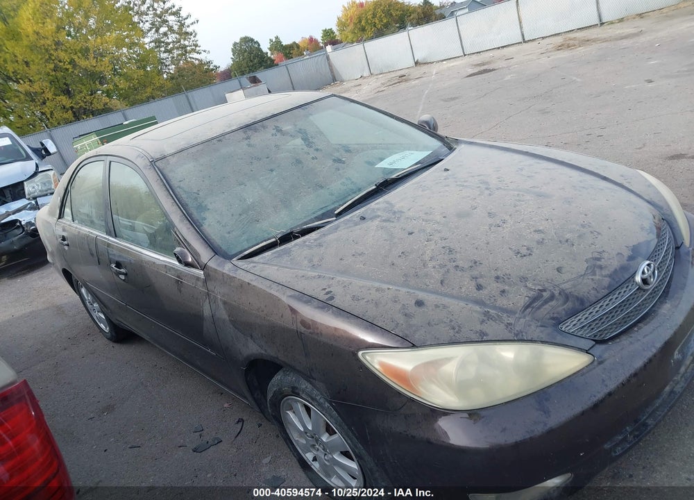 2003 TOYOTA CAMRY XLE VIN: JTDBE30K130182566