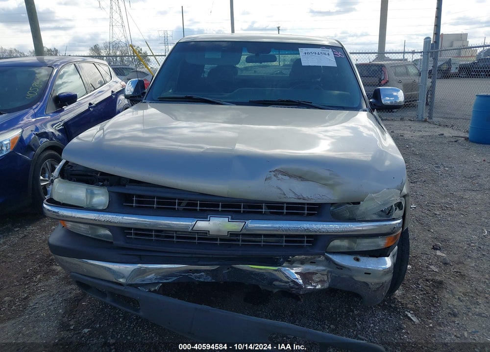2001 CHEVROLET SILVERADO 1500 LS VIN: 1GCEC19V91Z167133