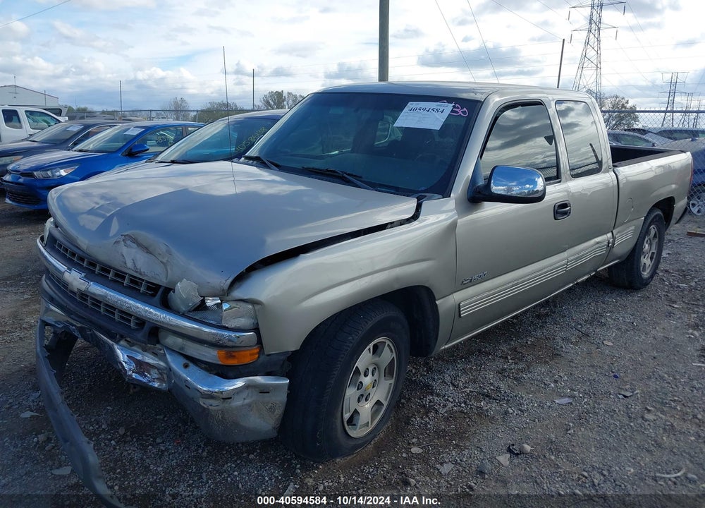 2001 CHEVROLET SILVERADO 1500 LS VIN: 1GCEC19V91Z167133