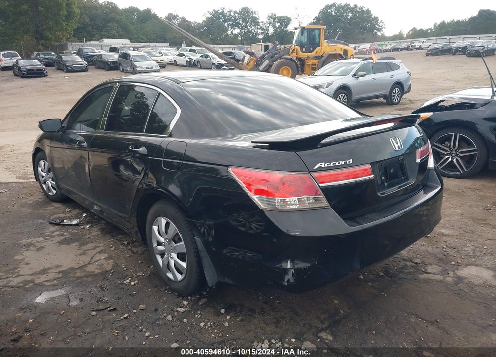 2012 HONDA ACCORD 2.4 LX VIN: 1HGCP2F37CA111120