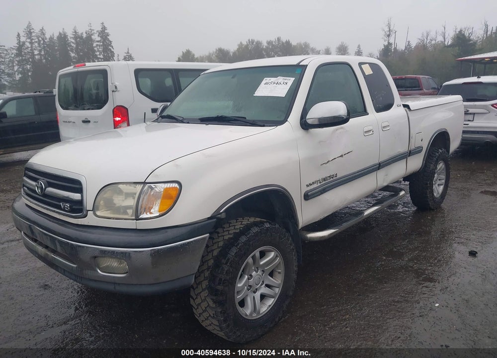 2001 TOYOTA TUNDRA SR5 V8 VIN: 5TBRT34161S142864