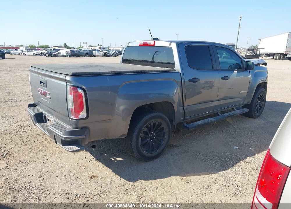 2021 GMC CANYON 2WD SHORT BOX ELEVATION STANDARD VIN: 1GTG5BEA1M1110696