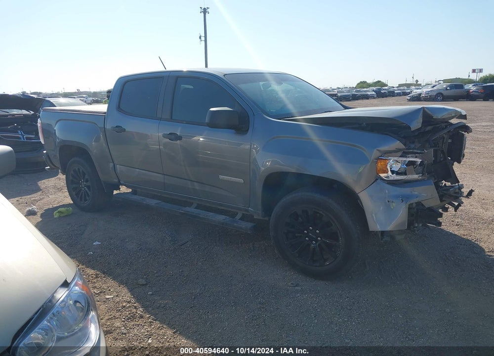 2021 GMC CANYON 2WD SHORT BOX ELEVATION STANDARD VIN: 1GTG5BEA1M1110696