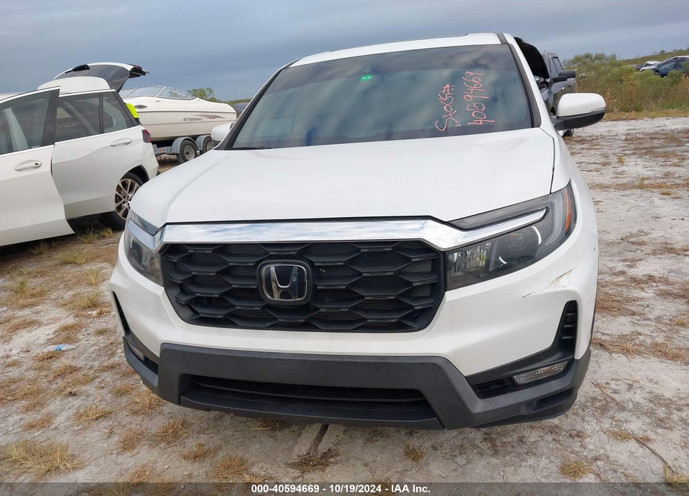 2022 HONDA PASSPORT 2WD EX-L VIN: 5FNYF7H5XNB003989