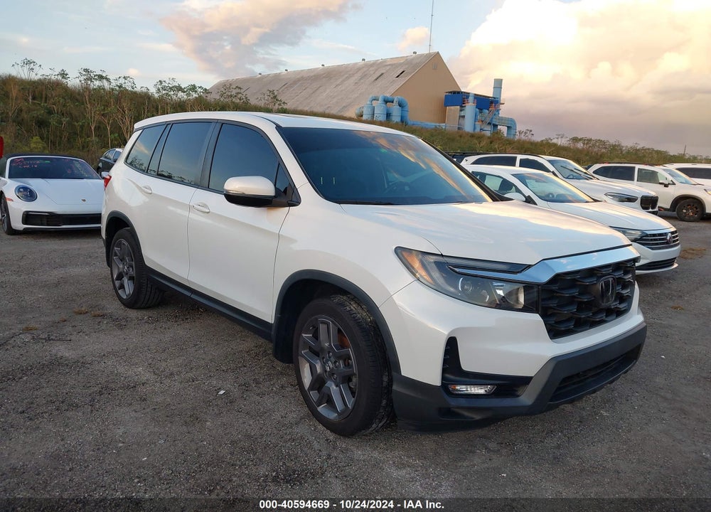 2022 HONDA PASSPORT 2WD EX-L VIN: 5FNYF7H5XNB003989