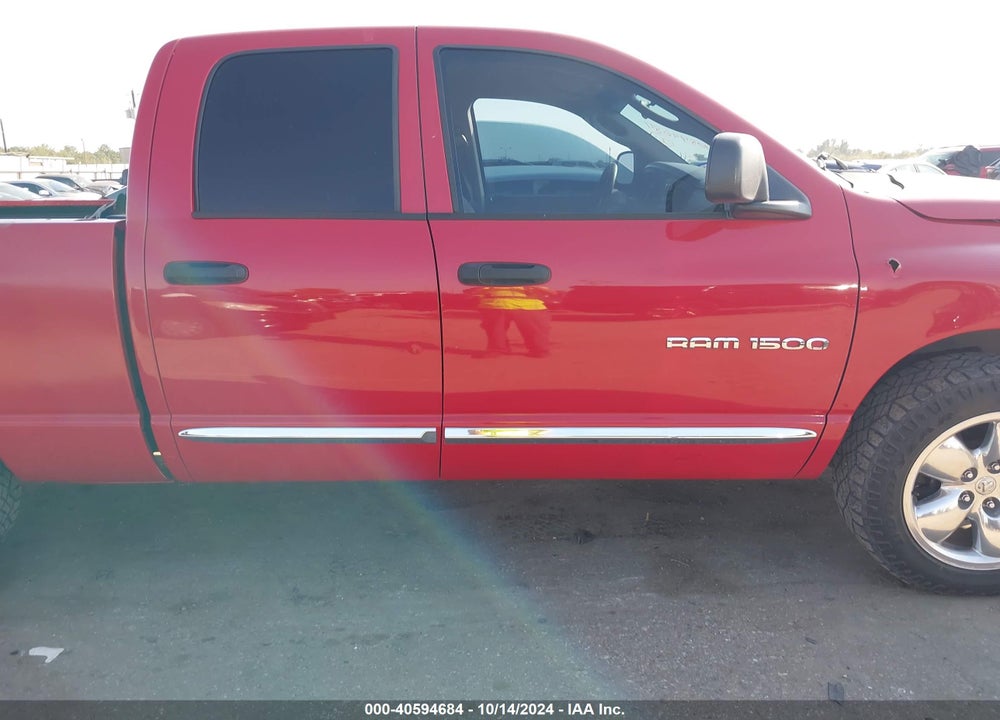 2005 DODGE RAM 1500 SLT/LARAMIE VIN: 1D7HA18NX5S180109