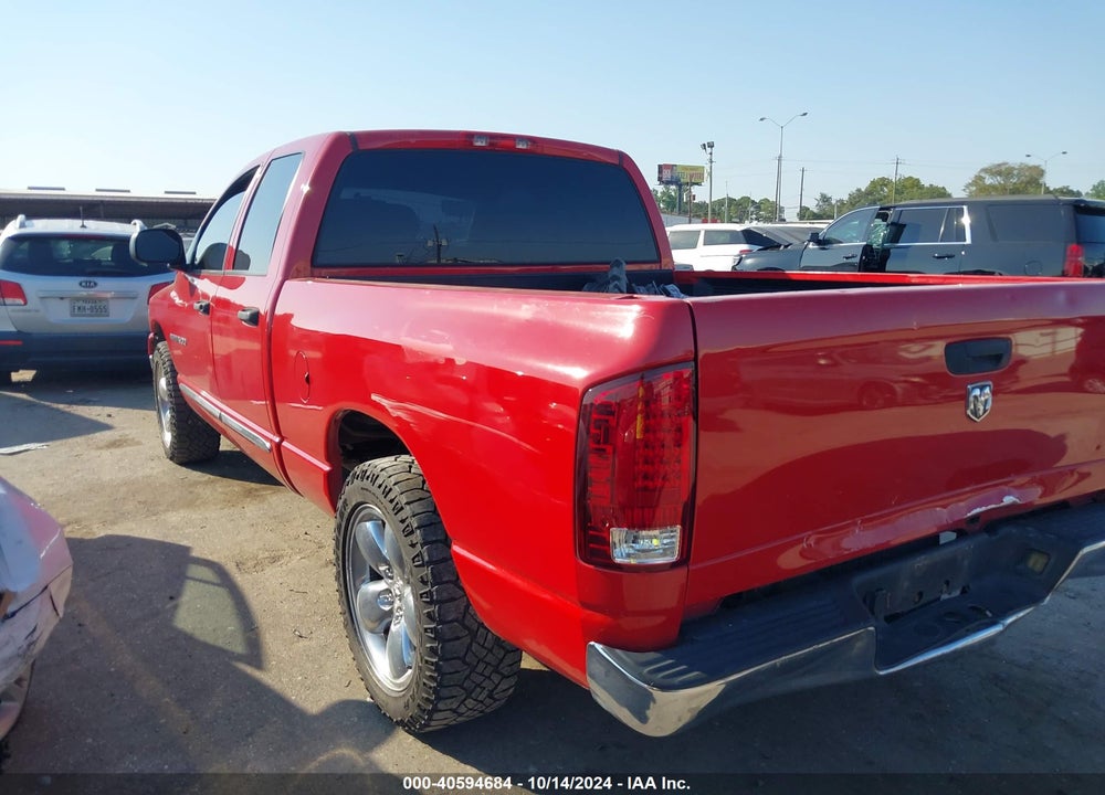 2005 DODGE RAM 1500 SLT/LARAMIE VIN: 1D7HA18NX5S180109