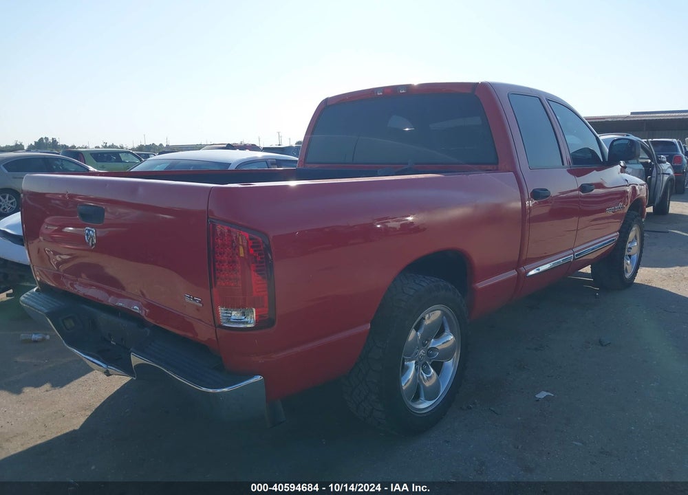 2005 DODGE RAM 1500 SLT/LARAMIE VIN: 1D7HA18NX5S180109