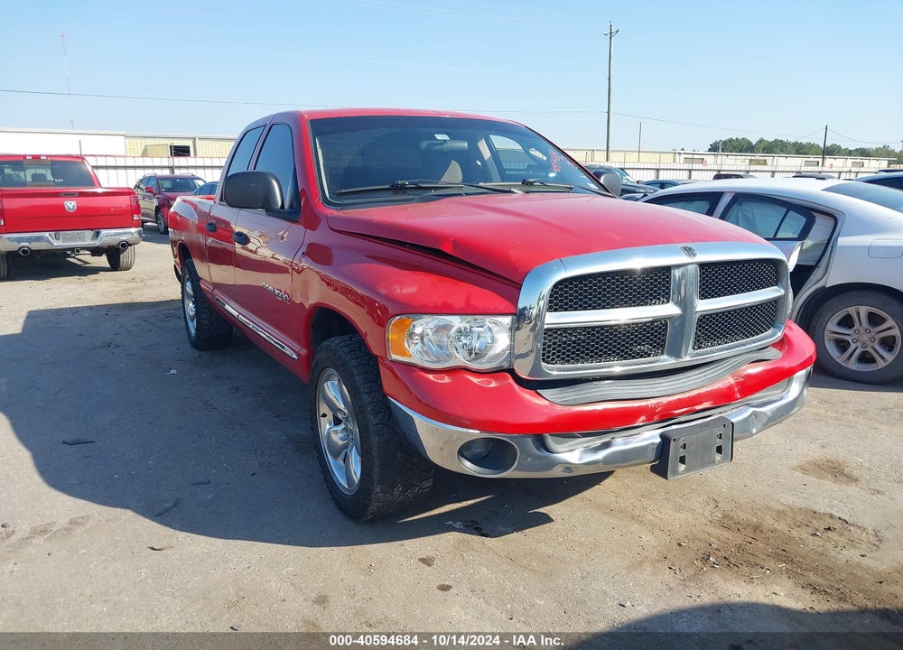 2005 DODGE RAM 1500 SLT/LARAMIE VIN: 1D7HA18NX5S180109