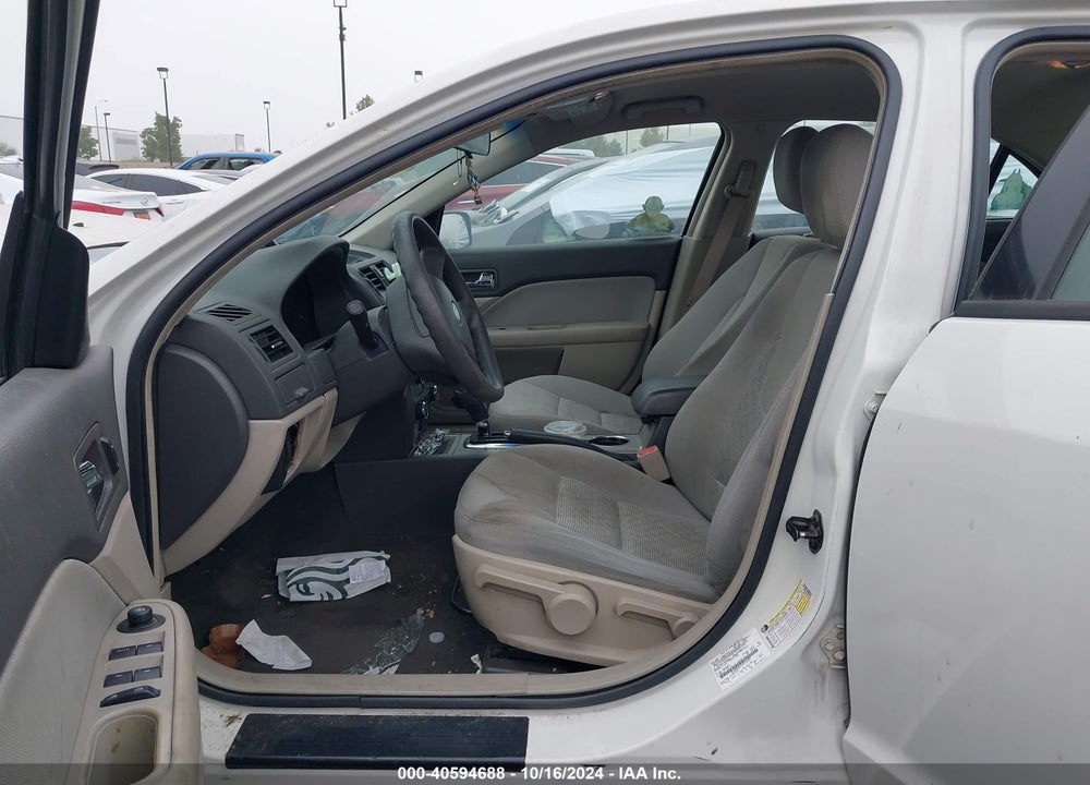 2010 FORD FUSION S VIN: 3FAHP0GA1AR176527