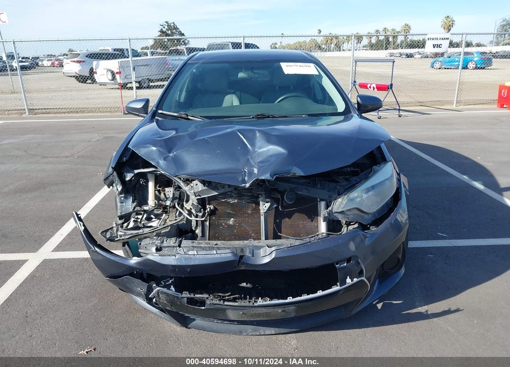 2016 TOYOTA COROLLA LE VIN: 2T1BURHE5GC600627
